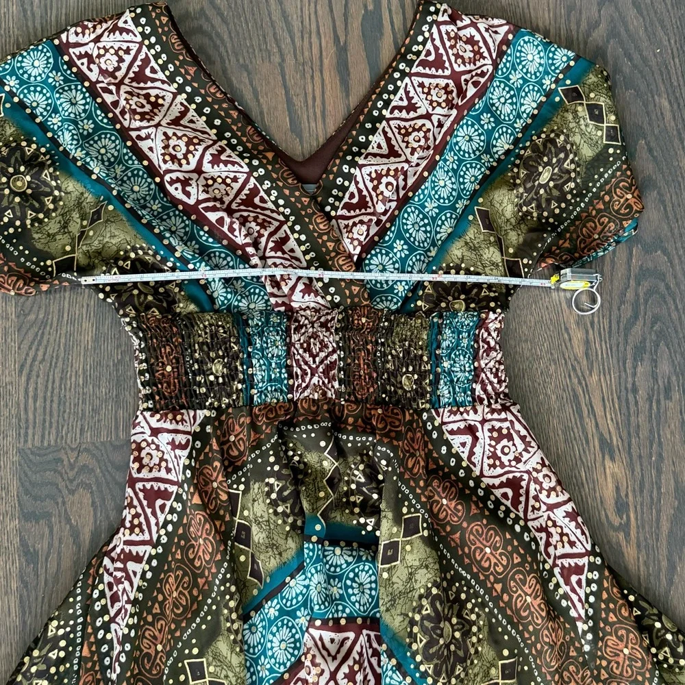 Rabbit Rabbit Rabbit Multicolor Patterned Dress - Picture 9 of 11